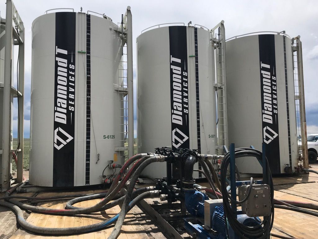 Verticle storage tanks